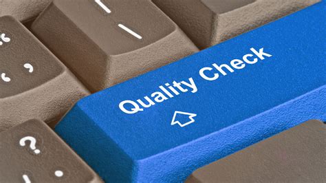 what are quality checks